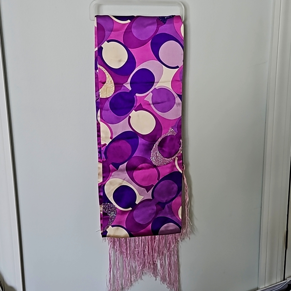 Coach Vintage Silk Scarf